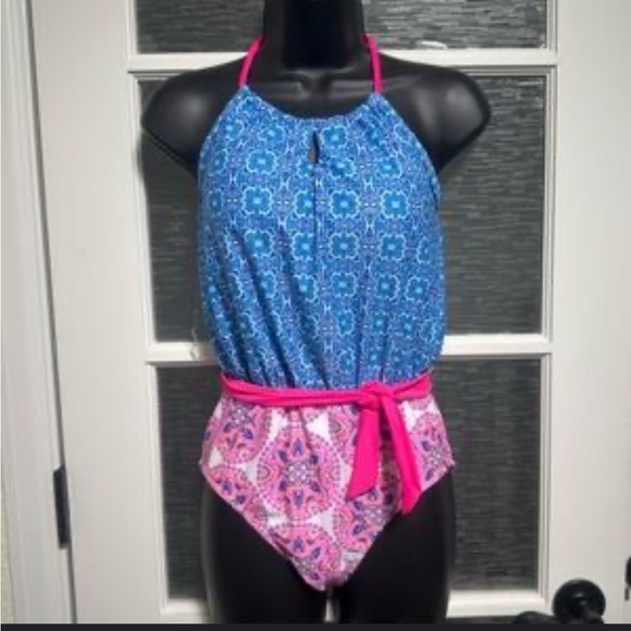 NICOLE MILLER ONE PIECE SWIM SUIT XL NEW WOMEN’S SWIM - Picture 2 of 6
